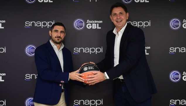 Η Snappi επίσημος χορηγός στην Stoiximan Greek Basketball League